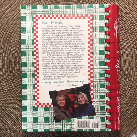 Goose Berry Patch Christmas Cookbook Coming Home Christmas - Picture 5 of 5